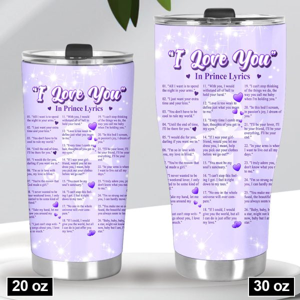 Personalized Prince Tumbler Cup - VANDH 2348