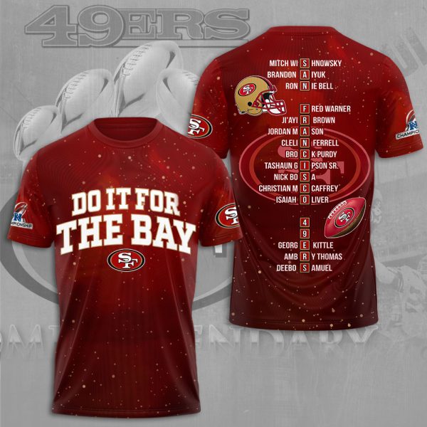 San Francisco 49ers 3D Apparel – MAITM 5571