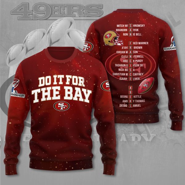 San Francisco 49ers 3D Apparel – MAITM 5571