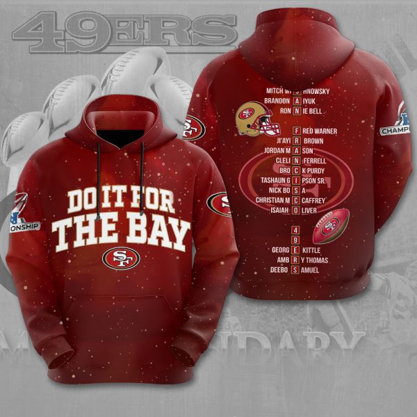 San Francisco 49ers 3D Apparel – MAITM 5571