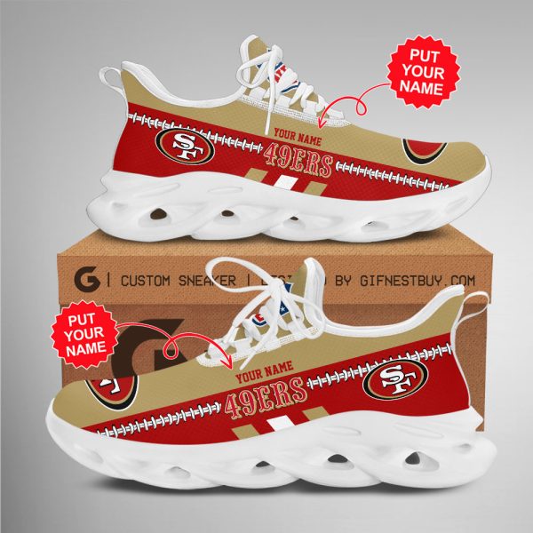 Personalized San Francisco 49ers Clunky Sneaker - VANDH 2312
