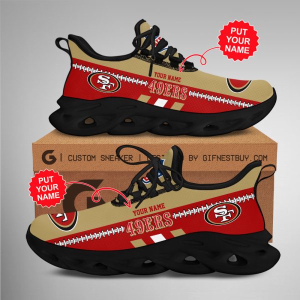 Personalized San Francisco 49ers Clunky Sneaker - VANDH 2312
