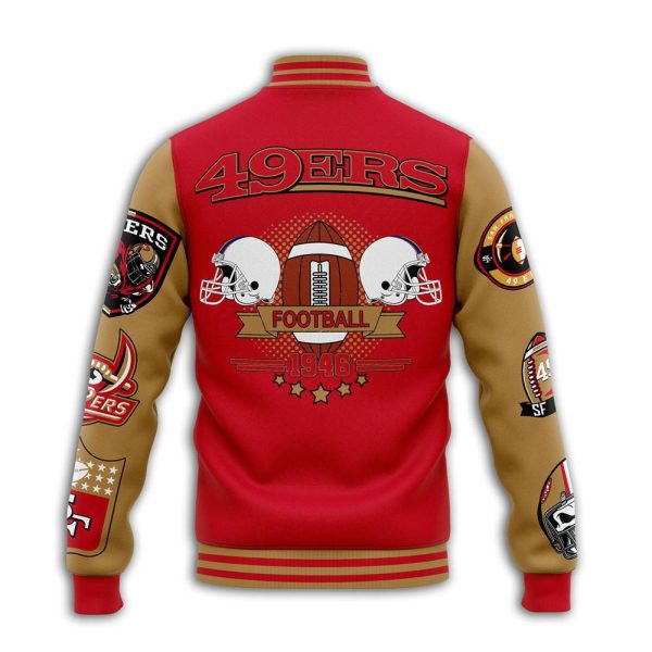 Personalized San Francisco 49ers Varsity Jacket - TANTN 4285