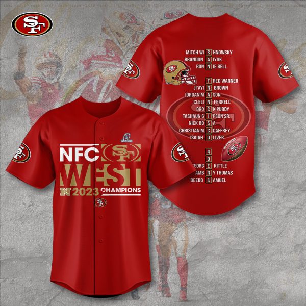 San Francisco 49ers Baseball Jersey - TANTN 4022