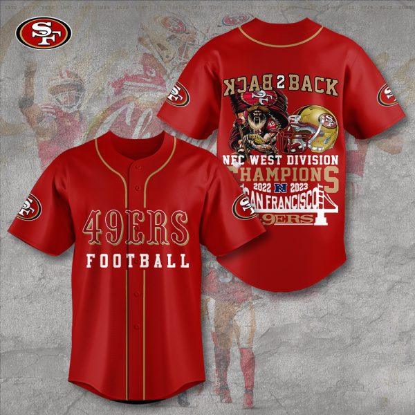 San Francisco 49ers Baseball Jersey - TANTN 4160