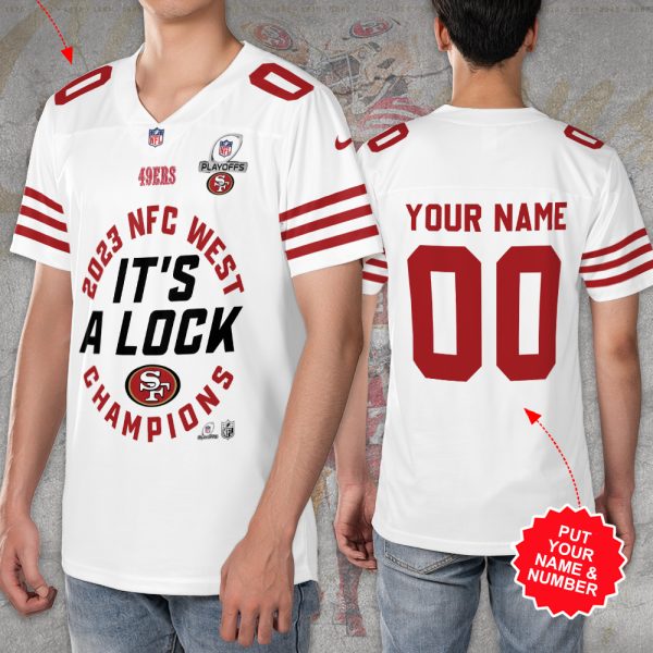 Personalized San Francisco 49ers 3D Football Jersey - TANTN 4050