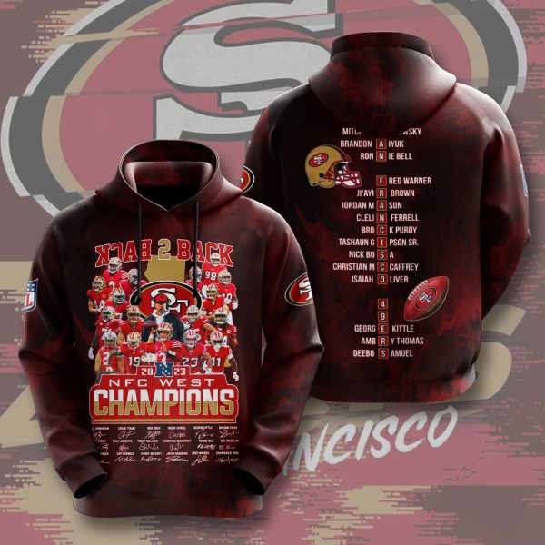San Francisco 49ers 3D Apparel – MAITM 5305