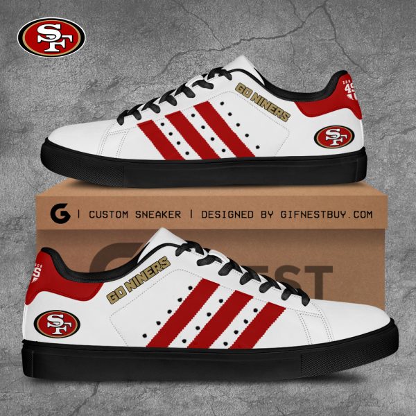 San Francisco 49ers Custom SS Shoes - TANTN 4250