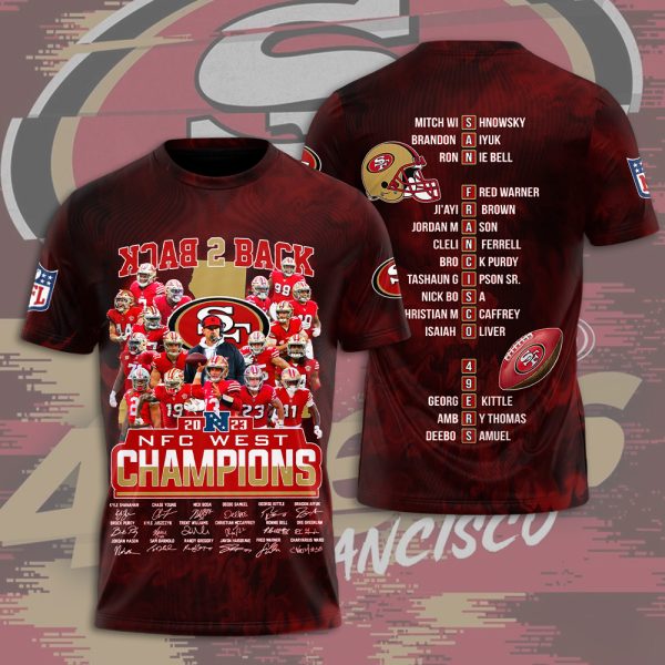 San Francisco 49ers 3D Apparel – MAITM 5305