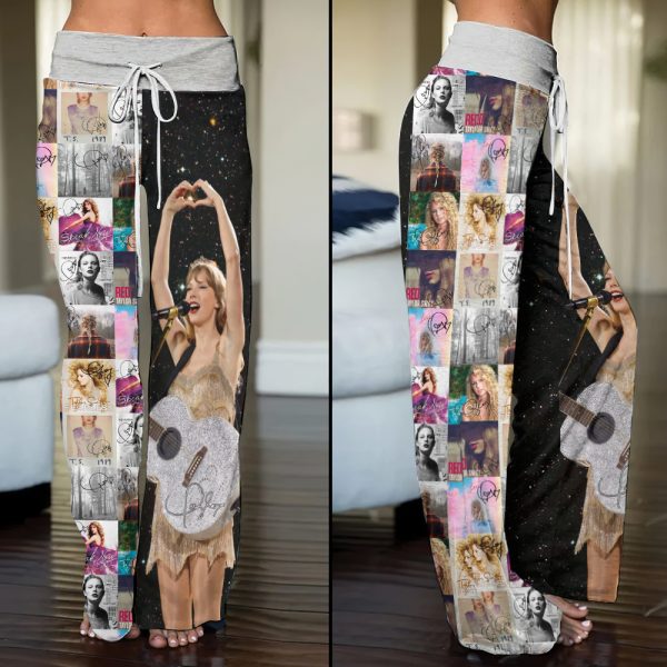 Taylor Swift High-Waisted Straight-Leg Trousers - HOATT 4279