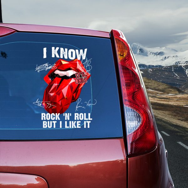 The Rolling Stones 3D Decal - TANTN 4047