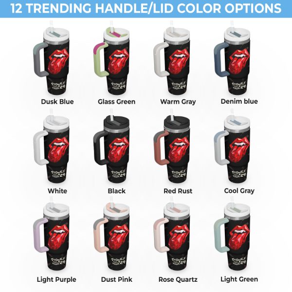 Personalized The Rolling Stones 40oz Stanley Tumbler - TANTN 4032