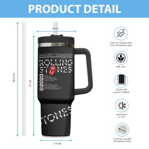 Personalized The Rolling Stones 40oz Stanley Tumbler - TANTN 4033