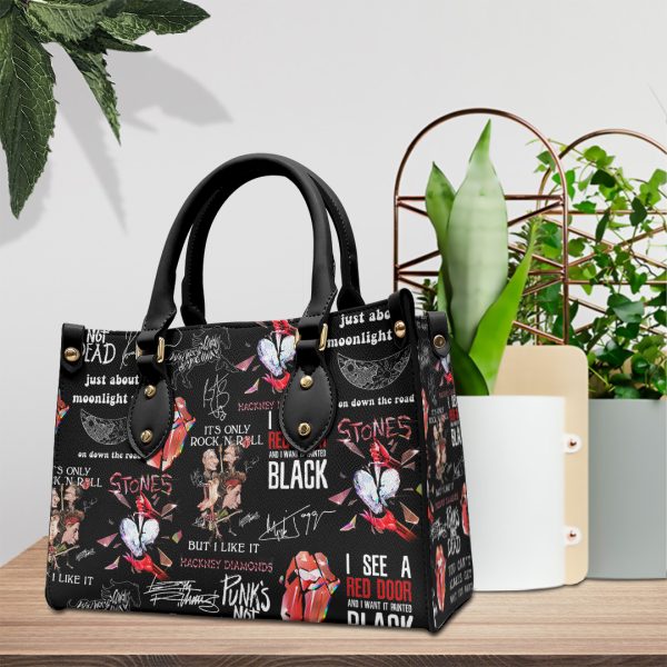 The Rolling Stones Leather HandBag - TANTN 4036