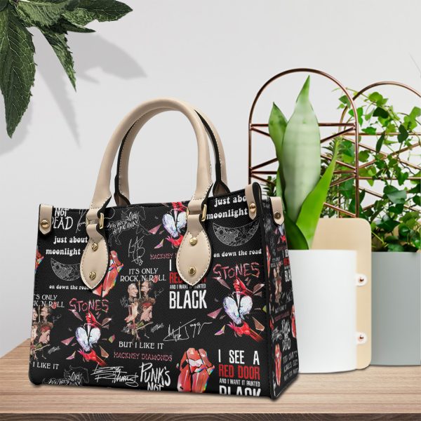 The Rolling Stones Leather HandBag - TANTN 4036