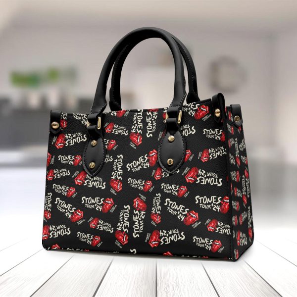 The Rolling Stones Leather HandBag - TANTN 4037