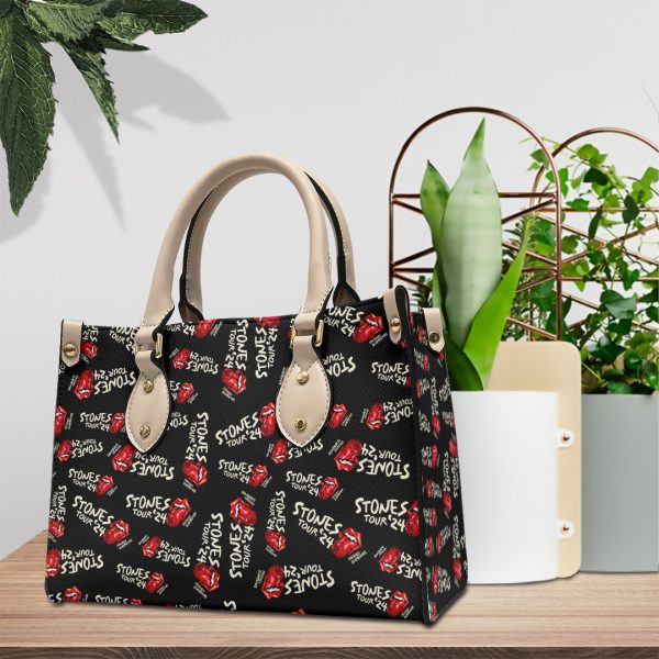 The Rolling Stones Leather HandBag - TANTN 4037