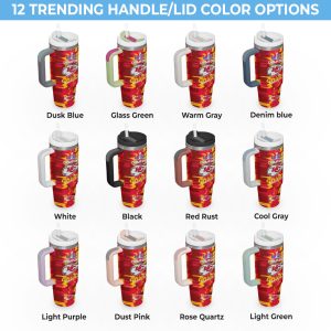 Personalized Kansas City Chiefs 40oz Stanley Tumbler - MAITM 5731