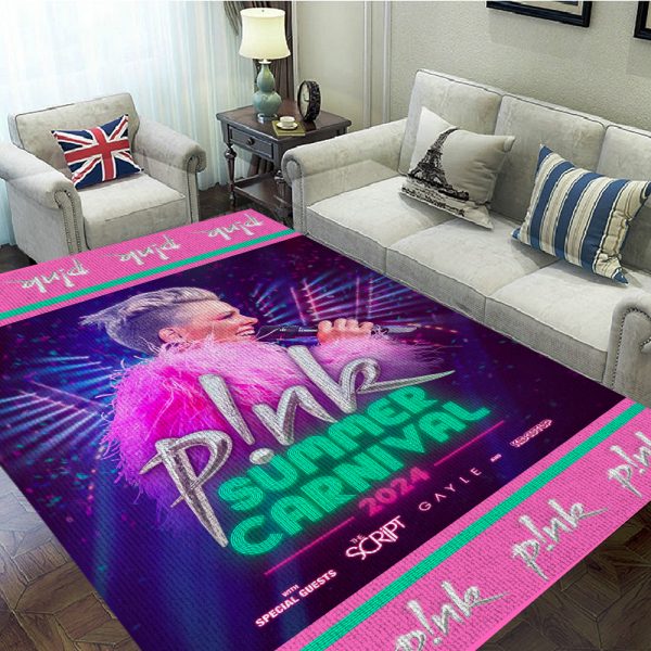 P!nk Rectangular Rug - MAITM 5863