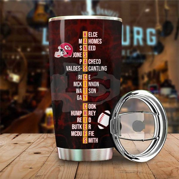 Kansas City Chiefs Tumbler Cup - MAITM 5710