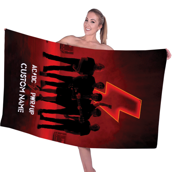 Rock Music Rectangle Beach Towel - TANTN 4640