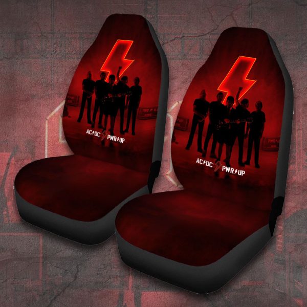 Rock Music 2PCS Car Seat Cover - TANTN 4583