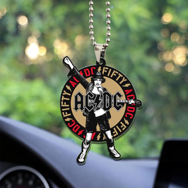 Rock Music Custom Shape 2-sided Acrylic Car Ornament - TANTN 4586