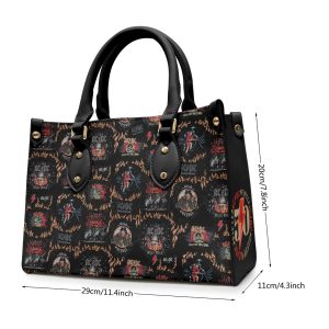 Rock Music Leather HandBag - TANTN 4574
