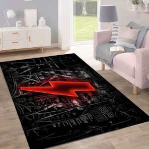 Rock Music Rectangular Rug - TANTN 4608
