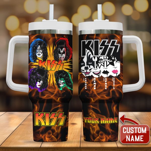 Personalized Kiss Band 40oz Stanley Tumbler - ANHNV 3737