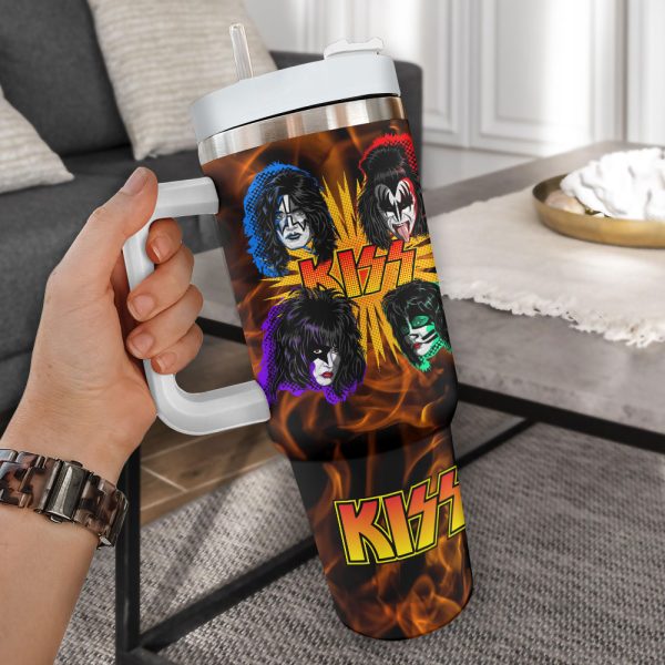 Personalized Kiss Band 40oz Stanley Tumbler - ANHNV 3737