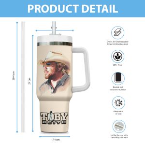 Toby Keith 40oz Stanley Tumbler - ANHNV 3781