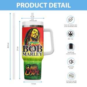 Bob Marley 40oz Stanley Tumbler - ANHNV 3799