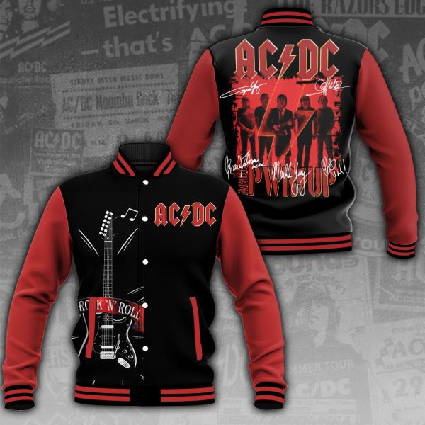 Rock Music Varsity Jacket - ANHNV 3808