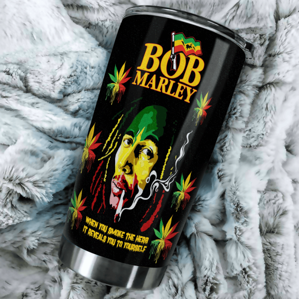 Personalized Bob Marley Tumbler Cup - ANHNV 3821