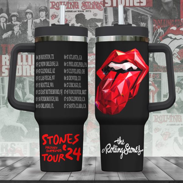 The Rolling Stones 40oz Stanley Tumbler - ANHNV 3832