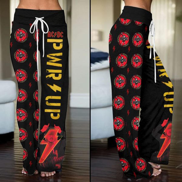 Rock Music High-Waisted Straight-Leg Trousers - ANHNV 3847