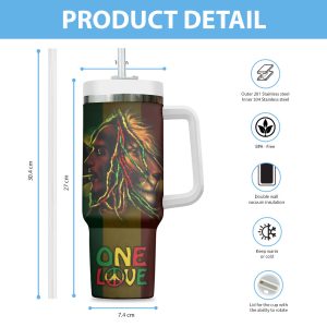 Bob Marley 40oz Stanley Tumbler - ANHNV 3855