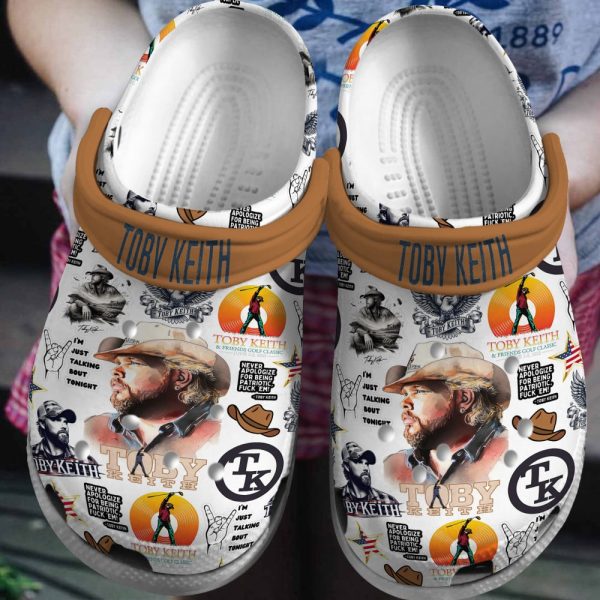 Toby Keith Custom Crocs - ANHNV 3860.1