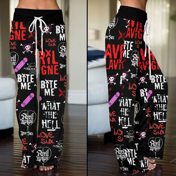 Avril Lavigne High-Waisted Straight-Leg Trousers - TANTN 4831