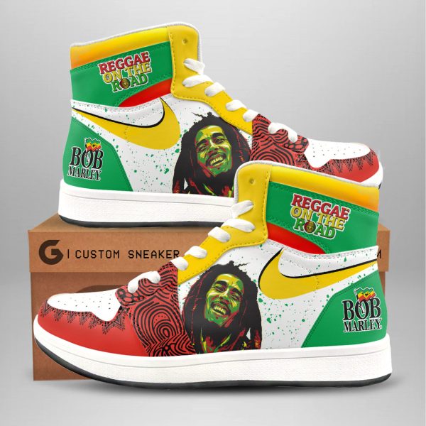 Bob Marley AJ 1 Sneaker - VANDH 2486