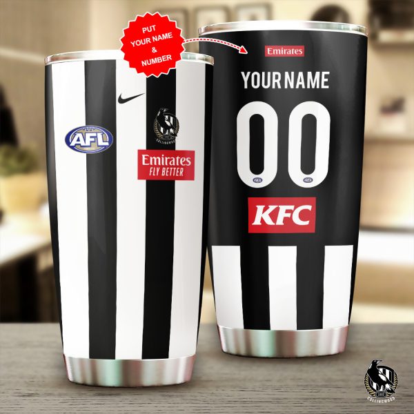 Personalized Collingwood FC Tumbler Cup - TANTN 4540