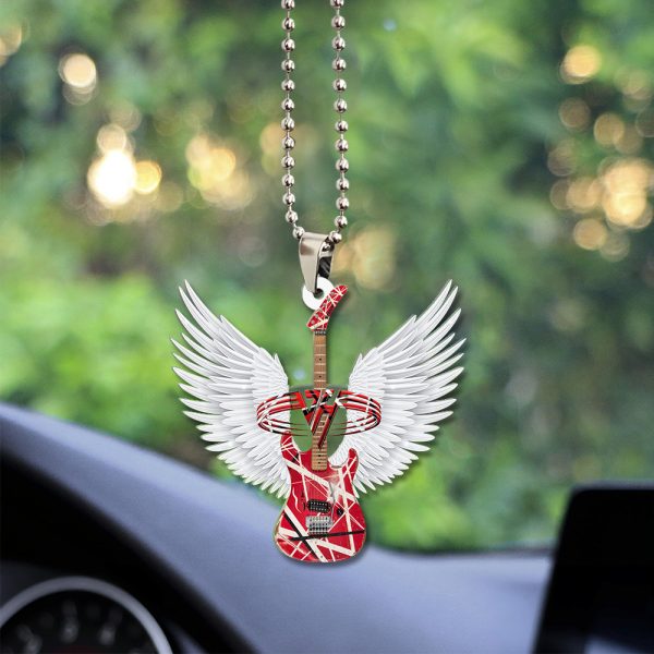 Eddie Van Halen Custom Shape 2-sided Acrylic Car Ornament - TANTN 4731