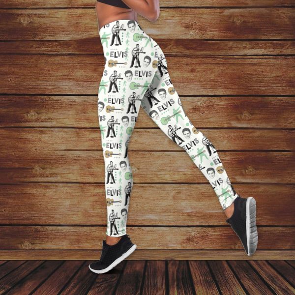 Elvis Presley 3D Leggings - VANDH 2491