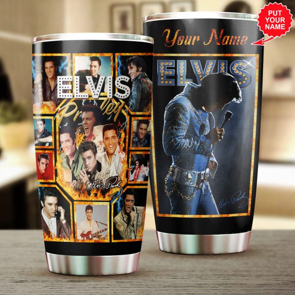 Personalized Elvis Presley Tumbler Cup - VANDH 2409