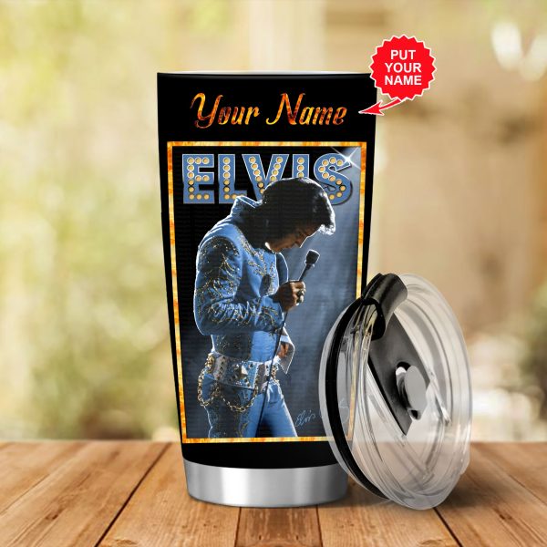 Personalized Elvis Presley Tumbler Cup - VANDH 2409