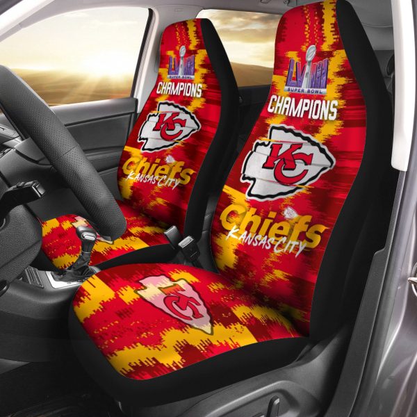 Kansas City Chiefs 2PCS Car Seat Cover - MAITM 5701
