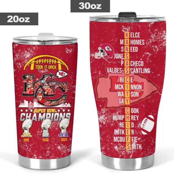 Kansas City Chiefs Tumbler Cup - NGHIAVT 1438