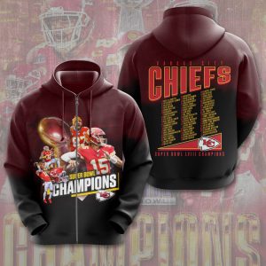 Kansas City Chiefs 3D Apparel - VANDH 2385