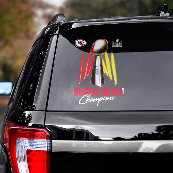 Kansas City Chiefs 3D Decal - TANTN 4497